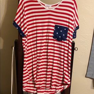 Starts and stripes shirt